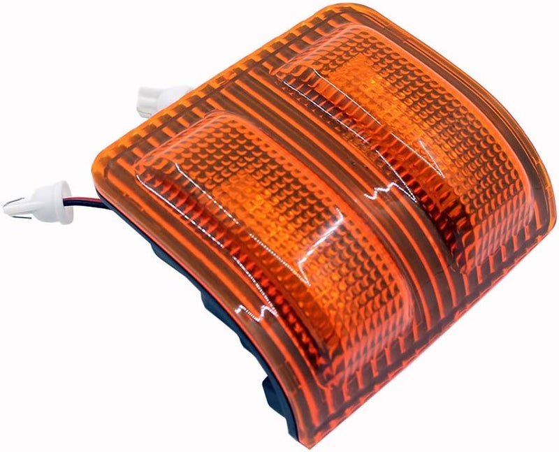 csslyzl LED Side Mirror Marker Lights Compatible with FORD F250 F350 F450 F550 Super Duty 2008-2015 Side Tow Mirror Turn Signal Light AMBER LED+LENS - Image 3